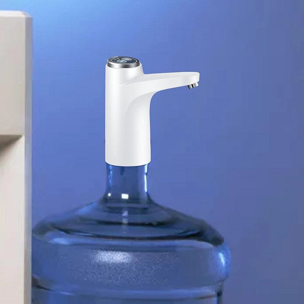 Trade Shop - Pompa Per Bottiglia Dispenser Brocca D'acqua Potabile Automatica Ricarica Usb -