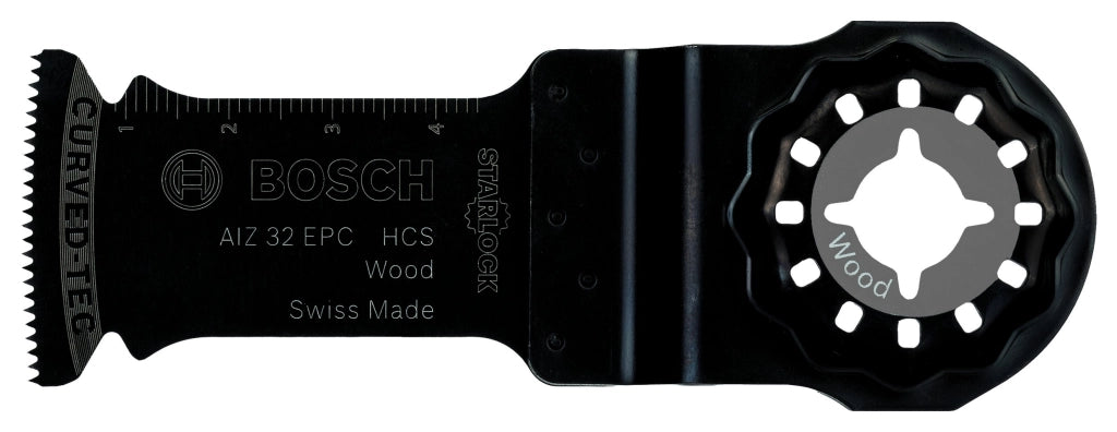 2608661626 -Set 5 Lame per multifunzione, HCS AIZ 32 EPC Wood 50 x 32 mm , PRECISE