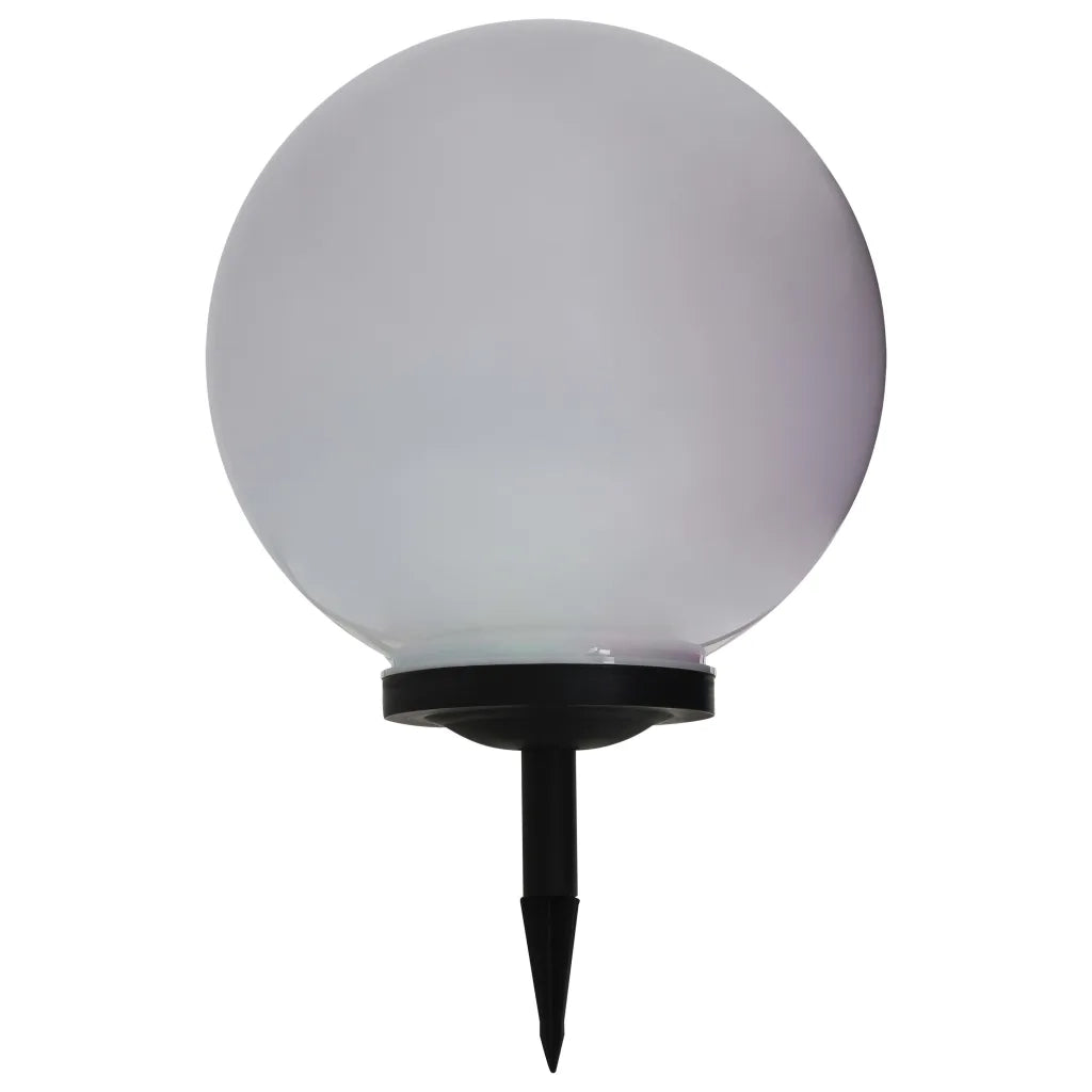 Lampade Solari da Esterno 2 pz LED Sferiche 40 cm RGB 277128