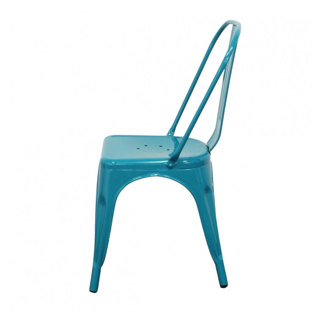 SEDIA LOLA VERDE PETROLIO