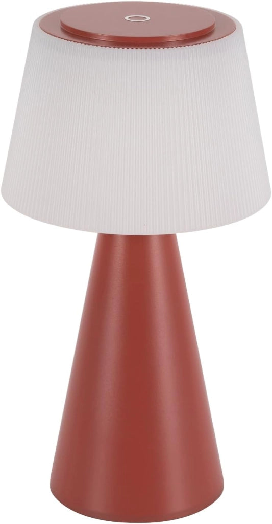 ZMH Lampada da tavolo LED wireless batteria 3600mAh dimmerabile moderna per soggiorno