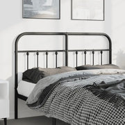 Testiera di Ricambio in Metallo Nero 135 cm 352610