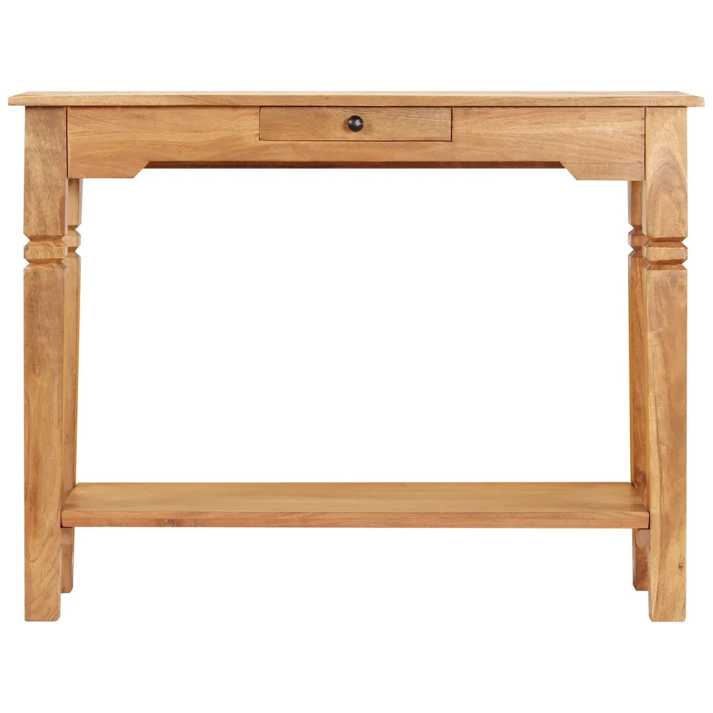 Tavolo Consolle | Tavolo d'Ingresso 100x40x76 cm in Legno Massello d'Acacia