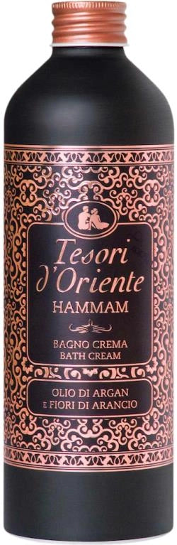 TESORI D'ORIENTE HAMMAM BAGNO CREMA OLIO DI ARGAN E FIORI DI ARANCIO 550 ML