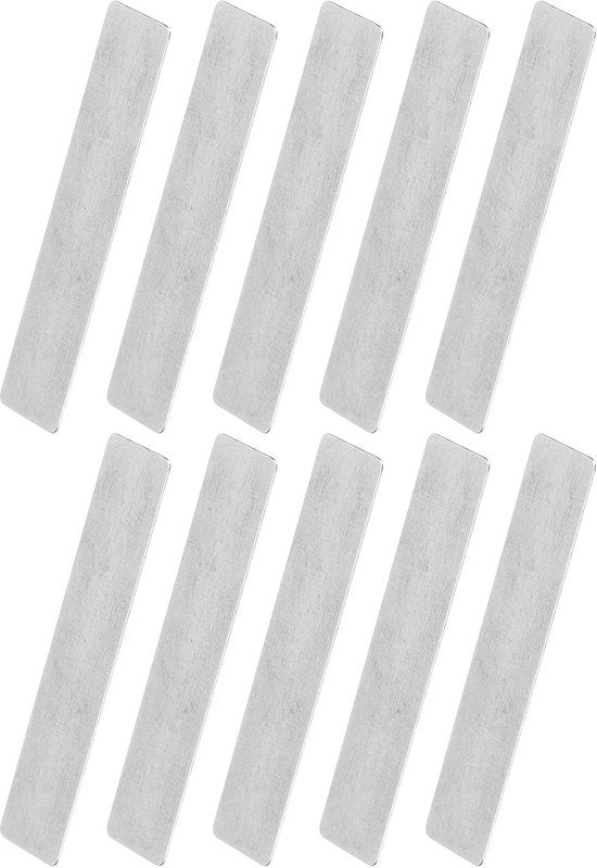 10 pezzi di compressore d'aria per piastre di valvola 10x47mm/0.4x1.9in parti di ricambio in ghisa