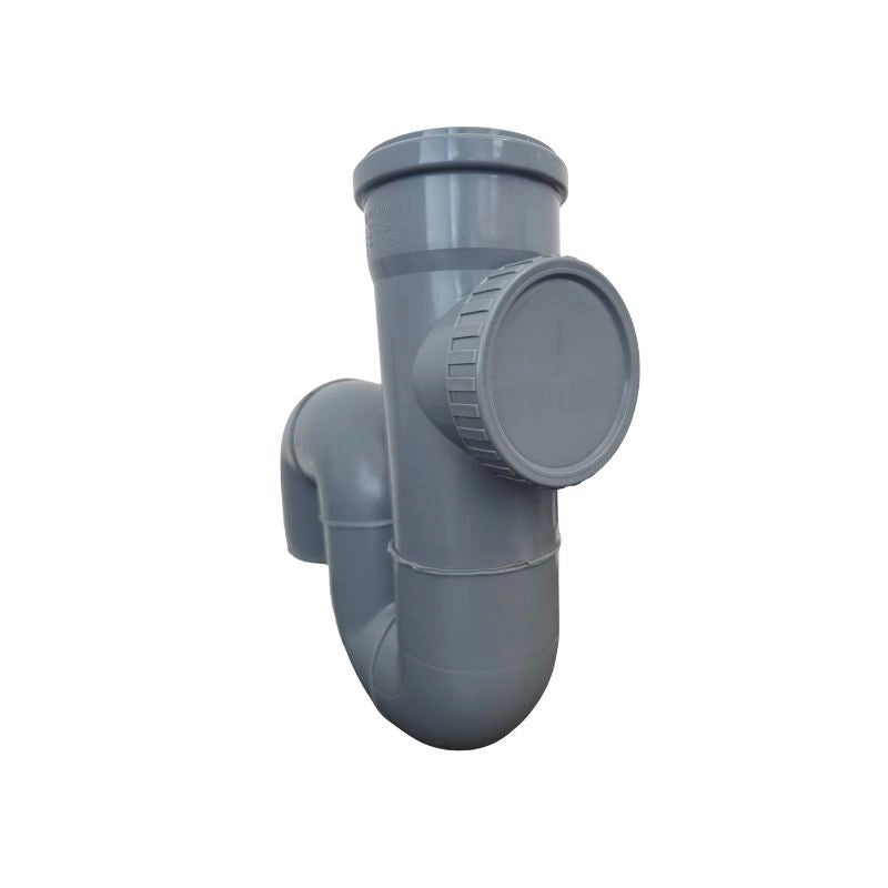 Sifone Verticale Chiuso in Polipropilene : Diametro - 125 mm ( tappo Ø 100 mm)