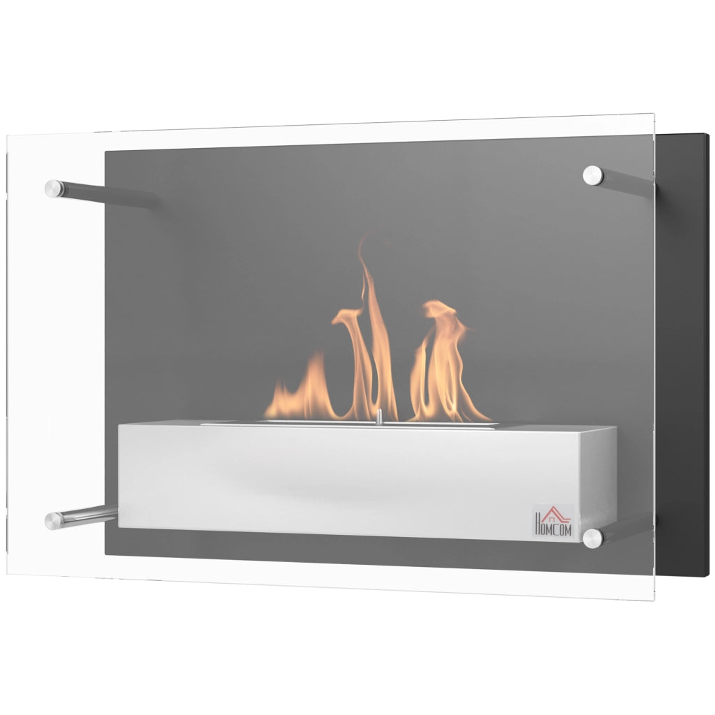 Caminetto a bioetanolo ¨C zephmum ¨C 60x22x40 cm nero