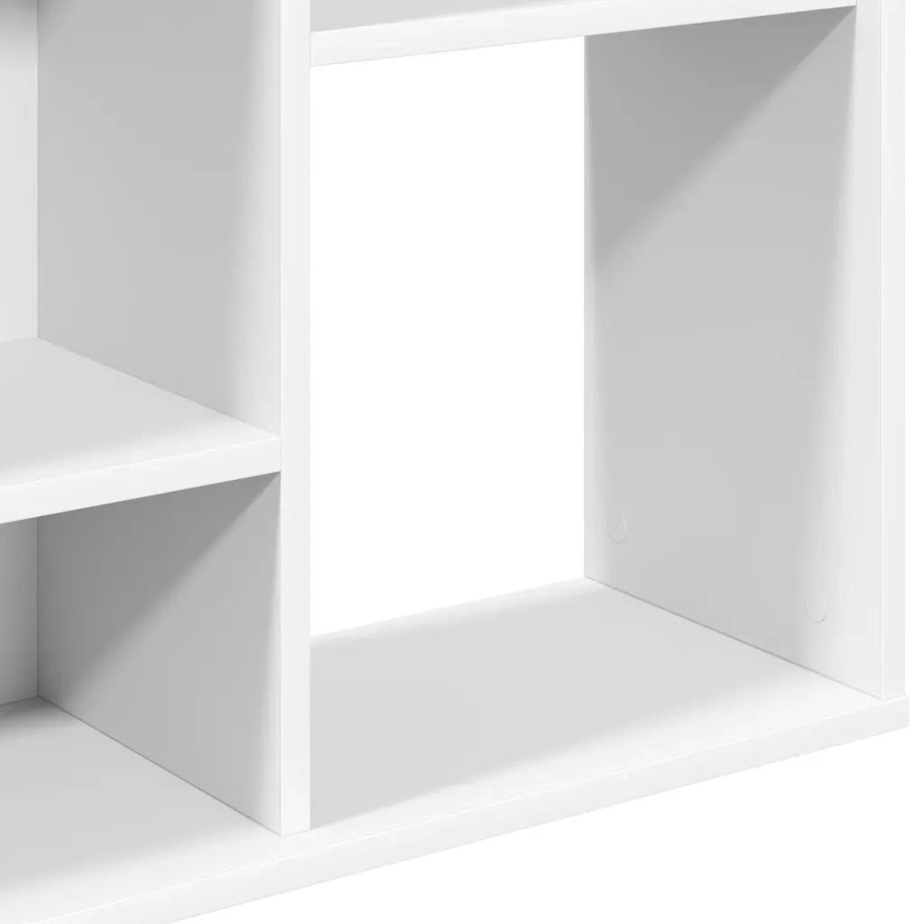 Libreria/Divisorio Bianco 100x24x140 cm in Legno Multistrato 800441