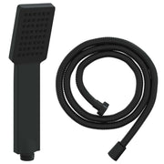 Set di doccia con soffione Nero 150 cm Acciaio Inox CFW4583781