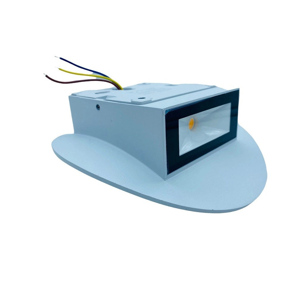 Trade Shop - Applique Esterno Interno Led Cob A Parete Ip65 Luce Calda Fredda Naturale Es65-b -