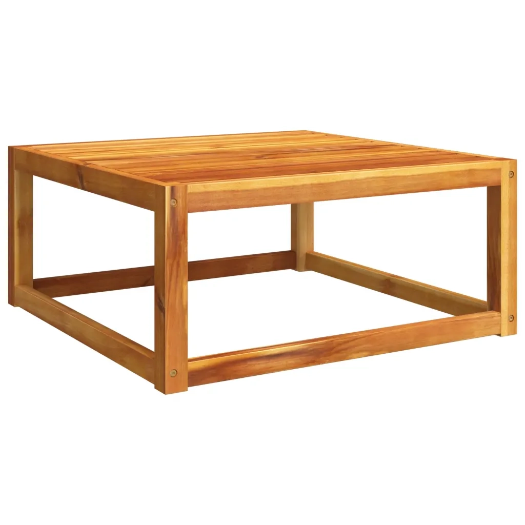 Set di divani da giardino 5 pezzi con cuscini in legno di acacia e rattan