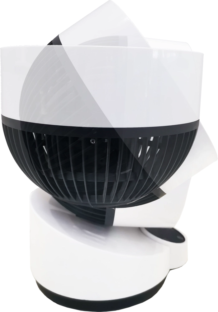 Ventilatore circolatore aria 25 cm con telecomando, 50W 3 modalità vento e timer 12h, oscillazione automatica per casa - Sogo