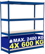 Scaffale pesante 160x60x180 cm 2