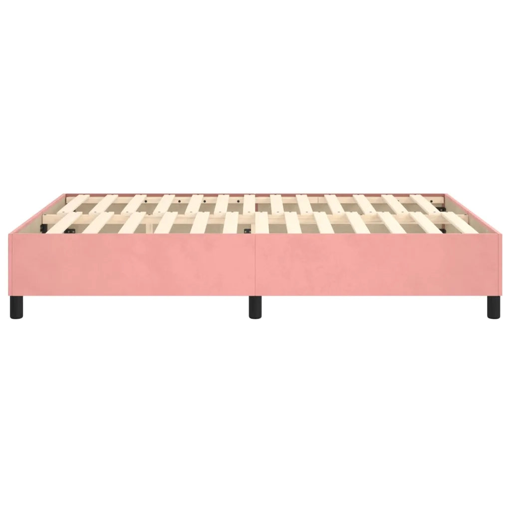 Giroletto a Molle Rosa 140x200 cm in Velluto cod mxl 65877