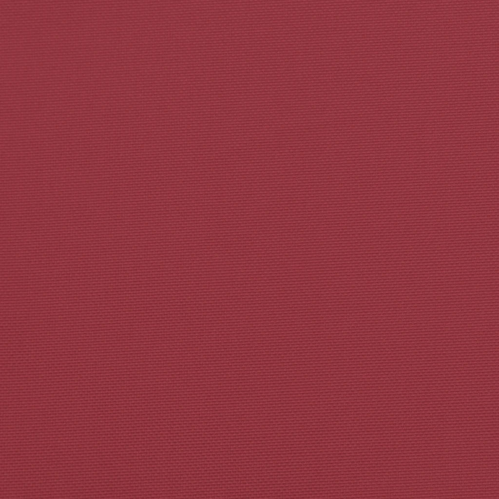 Cuscino per Panca Rosso Vino 100x(50+50)x7cm in Tessuto Oxford 315001