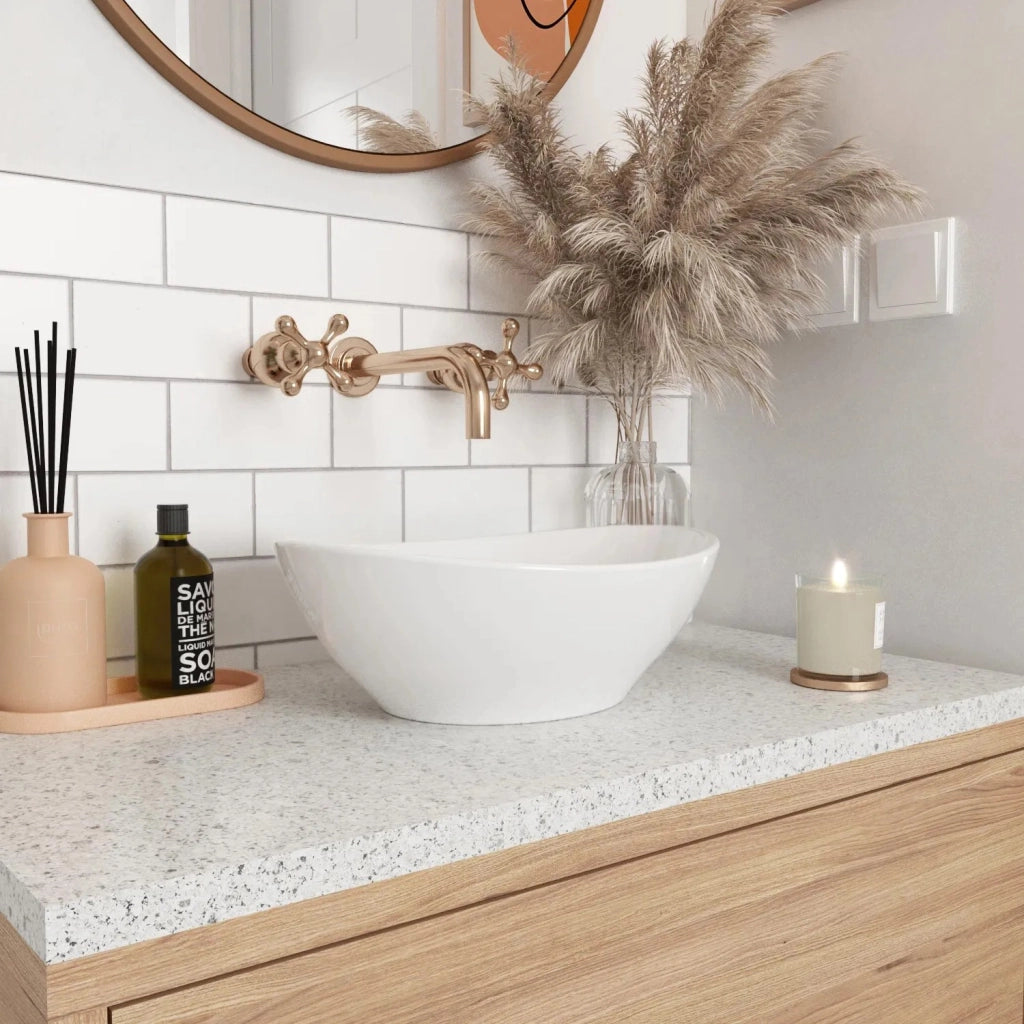 Lavabo Da Appoggio Rea Sofia Mini White