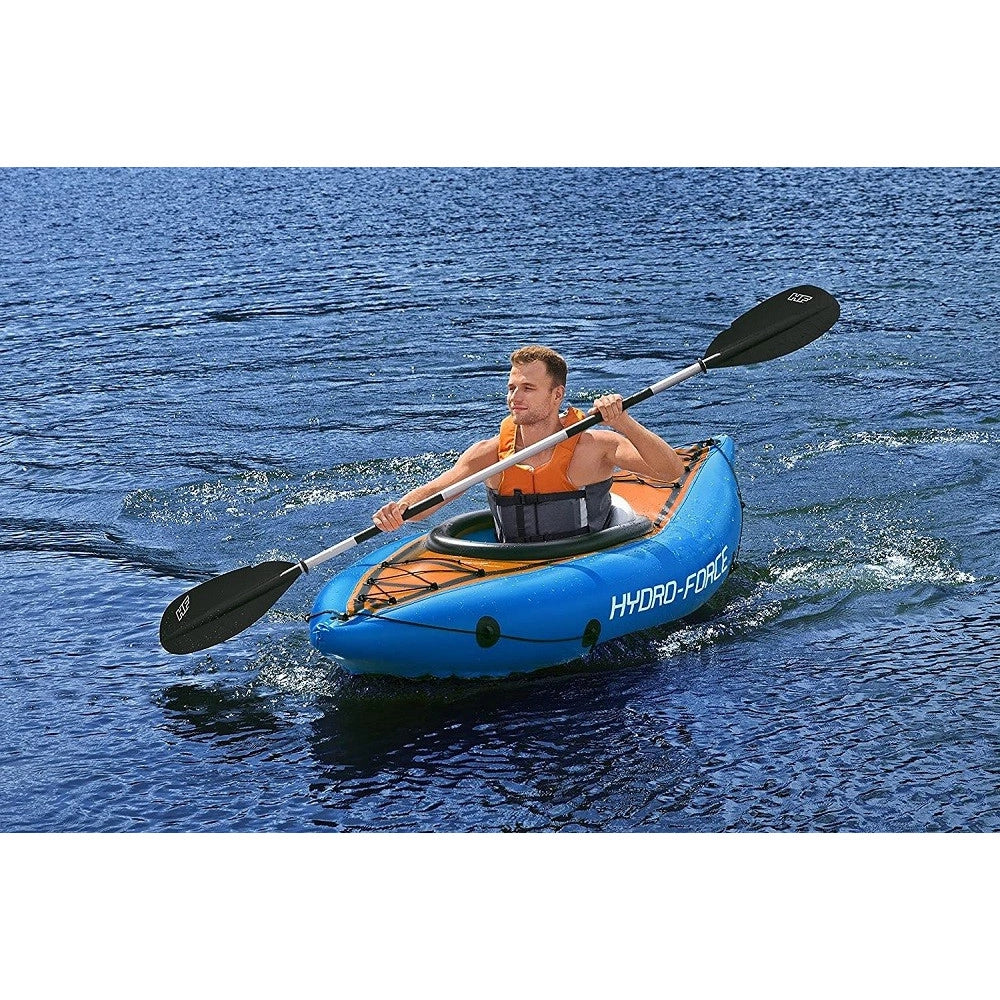 Trade Shop - Pagaia Regolabile In Alluminio 230cm Per Kayak Gommone Canotto Hydro-force 62174 -