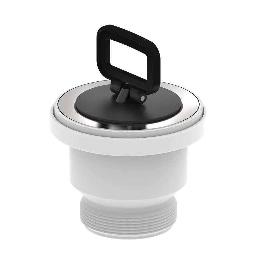 PILETTA IN PVC PER LAVELLI SINTETICI, PORCELLANATI E INOX 11/2 - 2 pezzi- MARY PLAST