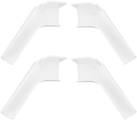 Kit di raccolta acqua piovana 4 pezzi - RV raccolta acqua piovana con estensione - Scarico diretto dell'acqua piovana - Materiale plastico - 13 x 5 x 4 cm - Tubo di scarico