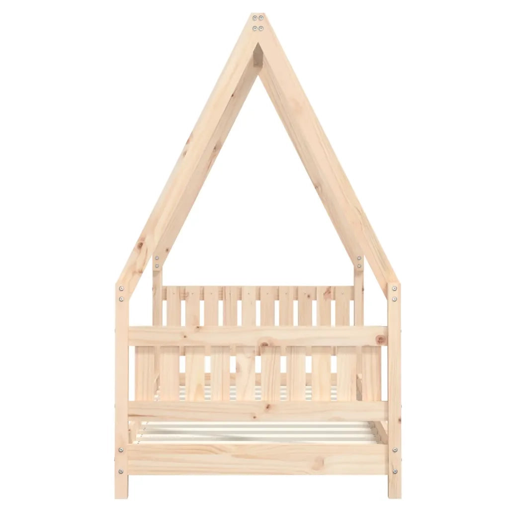 Giroletto per Bambini-Struttura Letto Bambini 80x160 cm in Legno Massello di Pino 642293