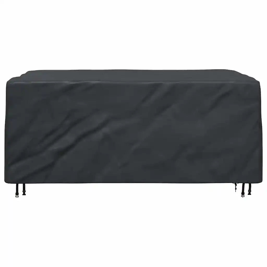 vidaXL Copertura per mobili da esterno Nero 230 x 165 x 80 cm 420D