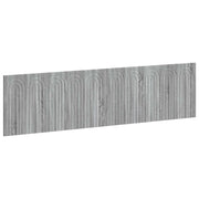 Testiera da Muro ALKMAAR Sonoma grigio Legno ingegnerizzato 896271
