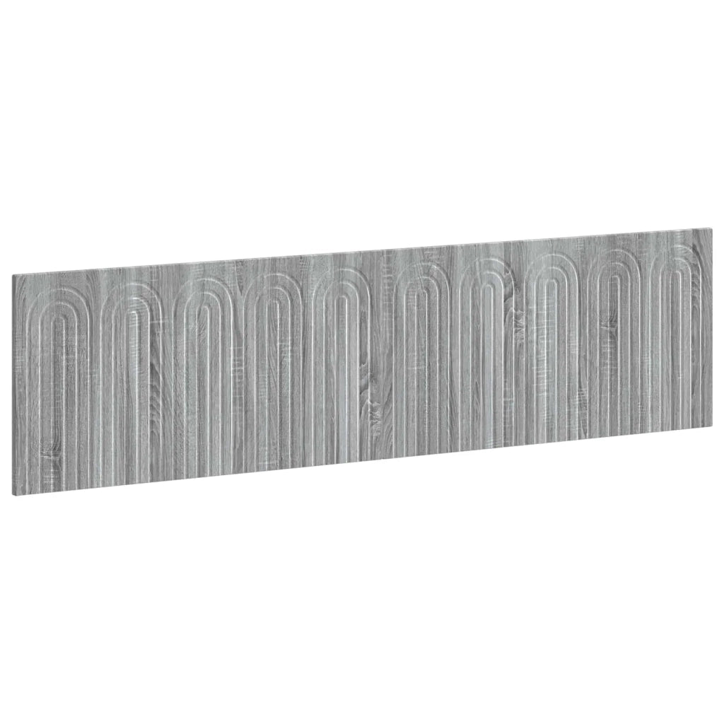 Testiera da Muro ALKMAAR Sonoma grigio Legno ingegnerizzato 896271