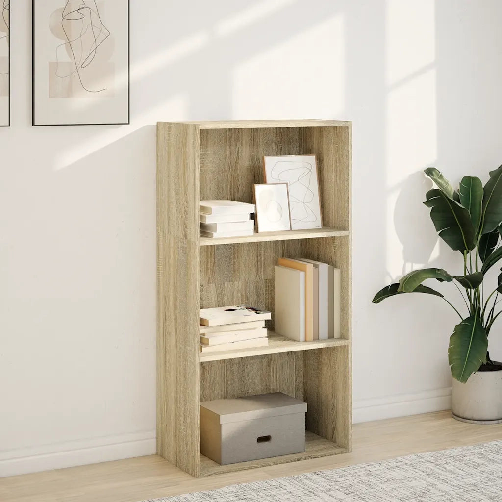 Libreria Rovere Sonoma 60x30x114 cm in Legno Multistrato 857901
