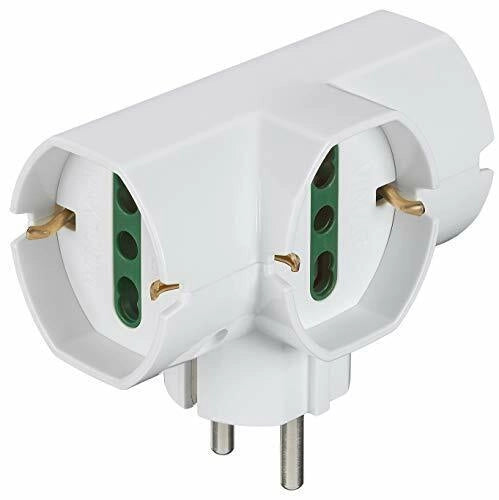 Adattatore verticale S31+3 universale bianco