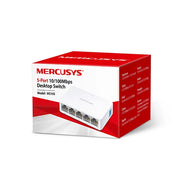 SWITCH MERCUSYS 5 PORTE 10/100Mbps