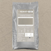 Kit Resina Cemento Fleur in Polvere per Pavimenti Pareti Piastrelle Formato: 8 Kg, Colore: Greige