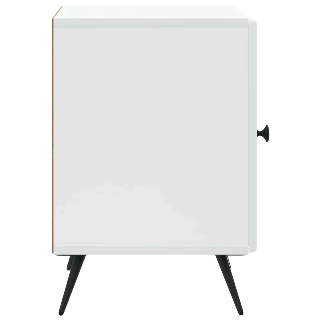 Armadio da Notte 2 pcs Bianco 43 x 34,5 x 50 cm