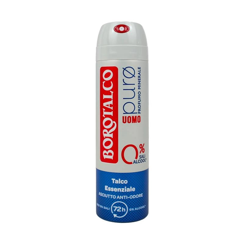 BOROTALCO DEODORANTE SPRAY 150ML ZERO SALI PURO TALCO ESSENZIALE OKY