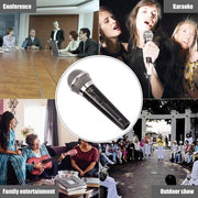 Microfono dinamico professionale con cavo di 3 m - microfono karaoke per esibizioni - karaoke in casa - KTV - riunioni