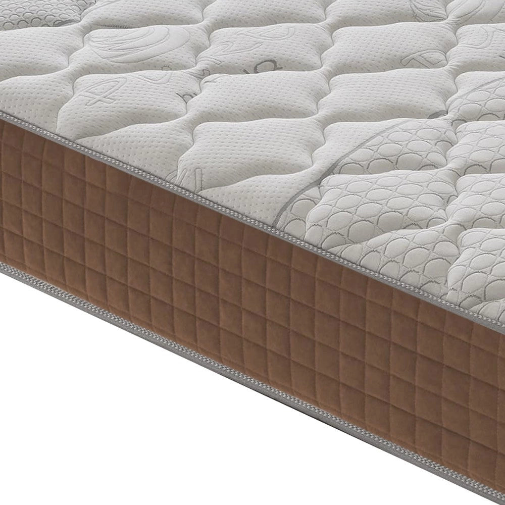 Materasso Matrimoniale 160x190 a molle insacchettate, 5 cm memory foam, ortopedico, 1600 molle insacchettate, 9 zone di comfort