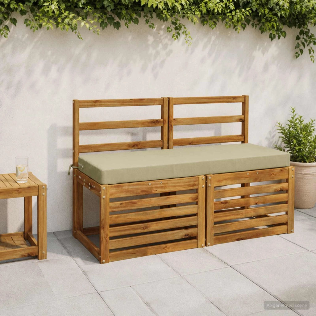 Cuscino per panchina SOEST 100% Poliestere Verde chiaro 949604