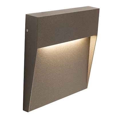 Lampada Segna Passo da Esterno a LED 6W 3000K Sovil Marrone