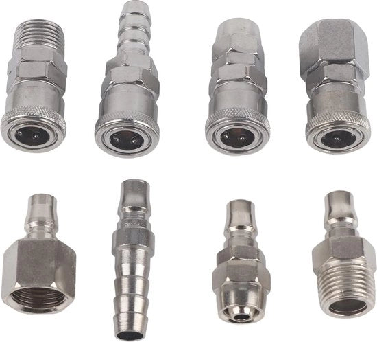 Slang Pneumatico Flessibile - 10 Metri - Blu - Poliuretano - Per Fai da Te - 4 mm x 2,5 mm