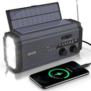 Radio a Energie Solare Rinnovabile - Radio a Energie Solare Rinnovabile - Radio Opwindabile - Batteria Portatile Energia Solare