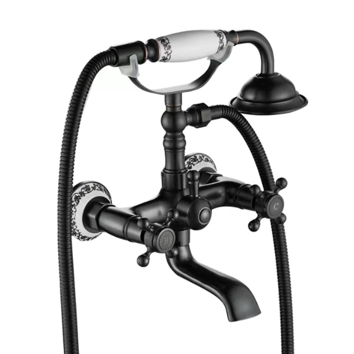 Rubinetto Da Vasca Rea Rustico Old Black