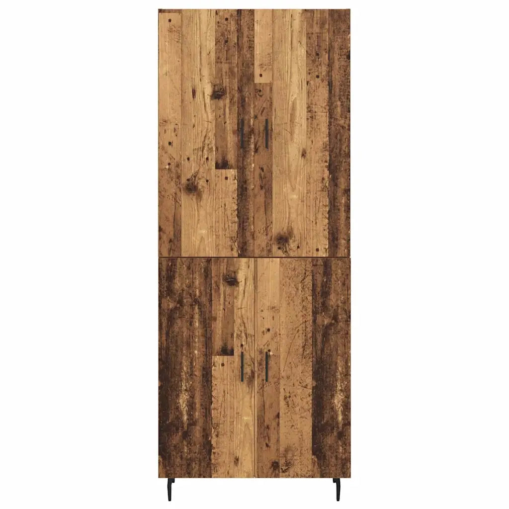 Credenza 2 pz | Madia | Buffet da pranzo | Armadio da pranzo Legno vecchio Legno multistrato
