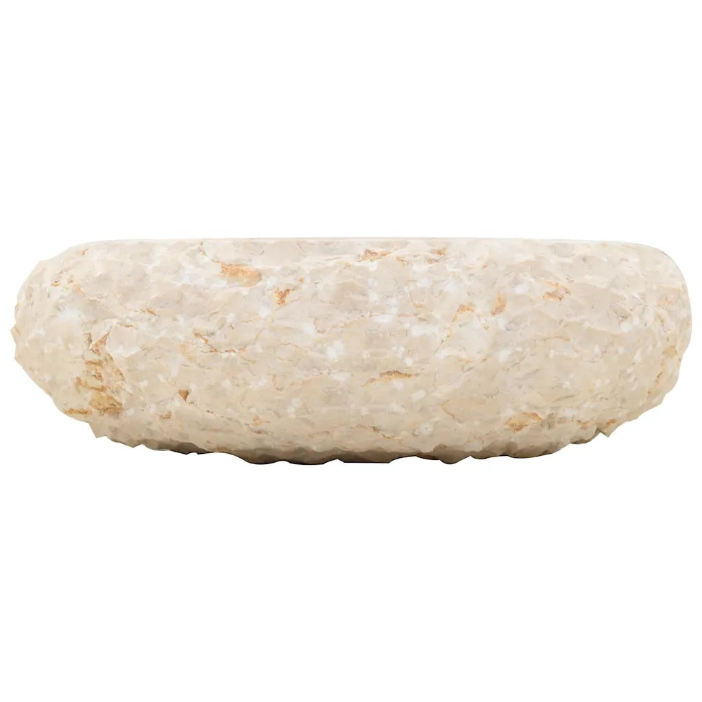 Lavandino-Lavabo-Lavello 40x12 cm in Marmo Crema 452280