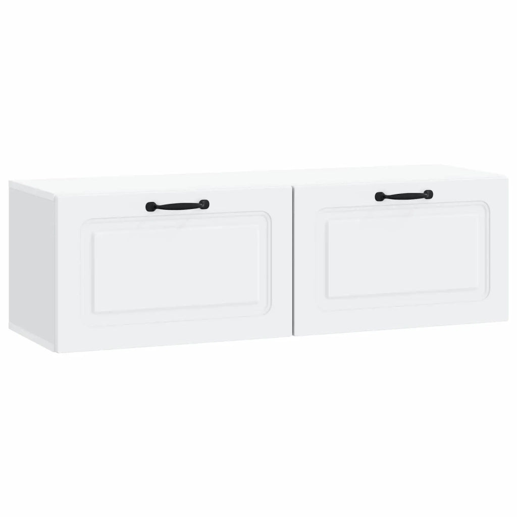 Mobile Porta TV da Muro Bianco 98 x 31 x 30 cm 899405