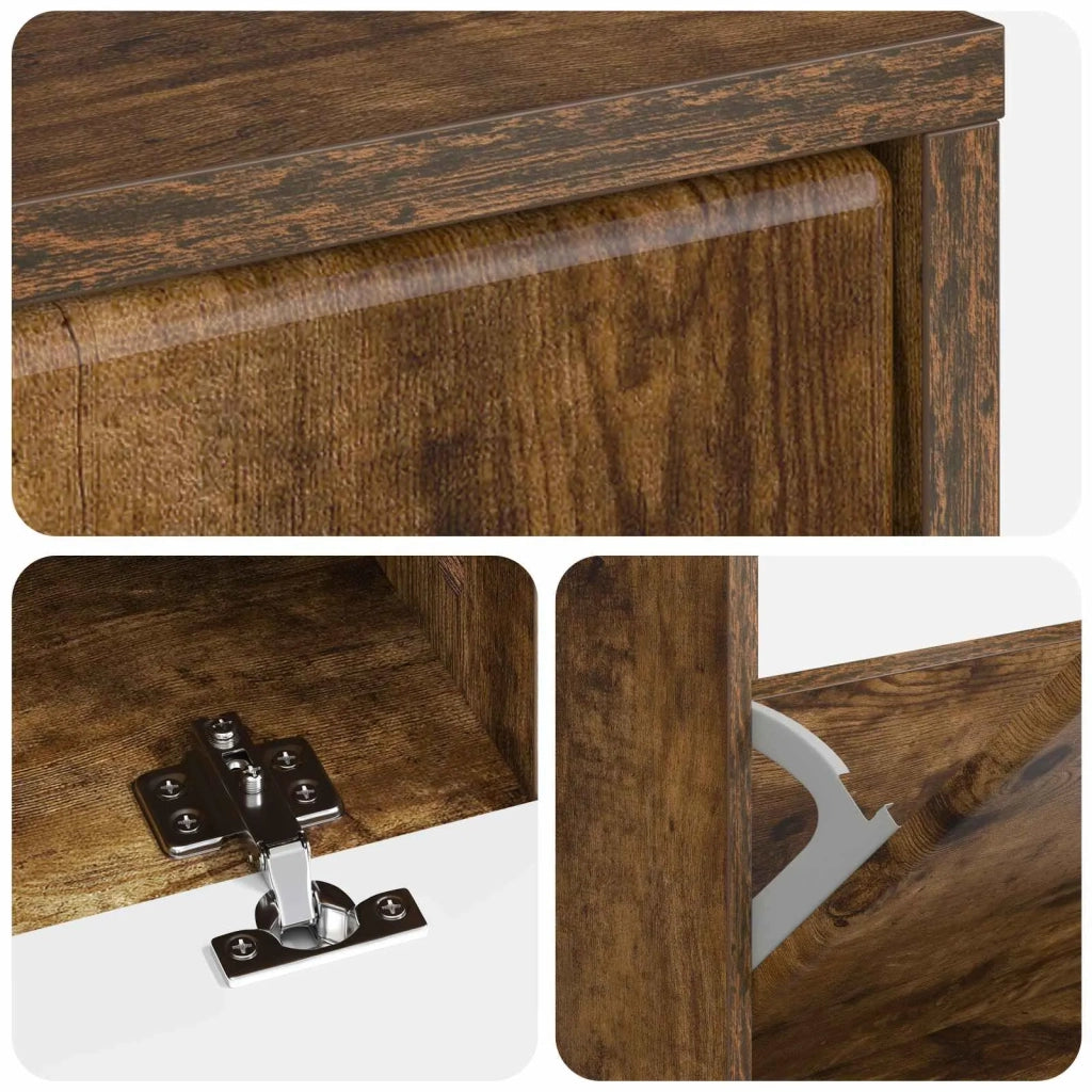 Mobile per scarpe BREDA 78 x 24 x 103 cm Legno ingegnerizzato 897540