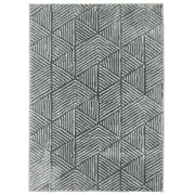 Tappeto moderno soggiorno ¨C zephmum ¨C 150x80 cm grigio scuro