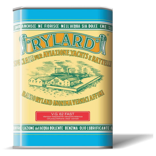 Multipack 10 pezzi vernice oleopoliuretanica rylard vg 62 fast lucida litri 1