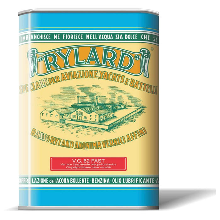 Multipack 10 pezzi vernice oleopoliuretanica rylard vg 62 fast lucida litri 1