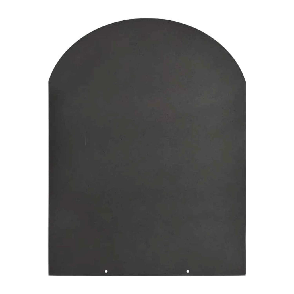 Pedana salvapavimento sotto stufa a legna e pellet in acciaio 80x60 cm