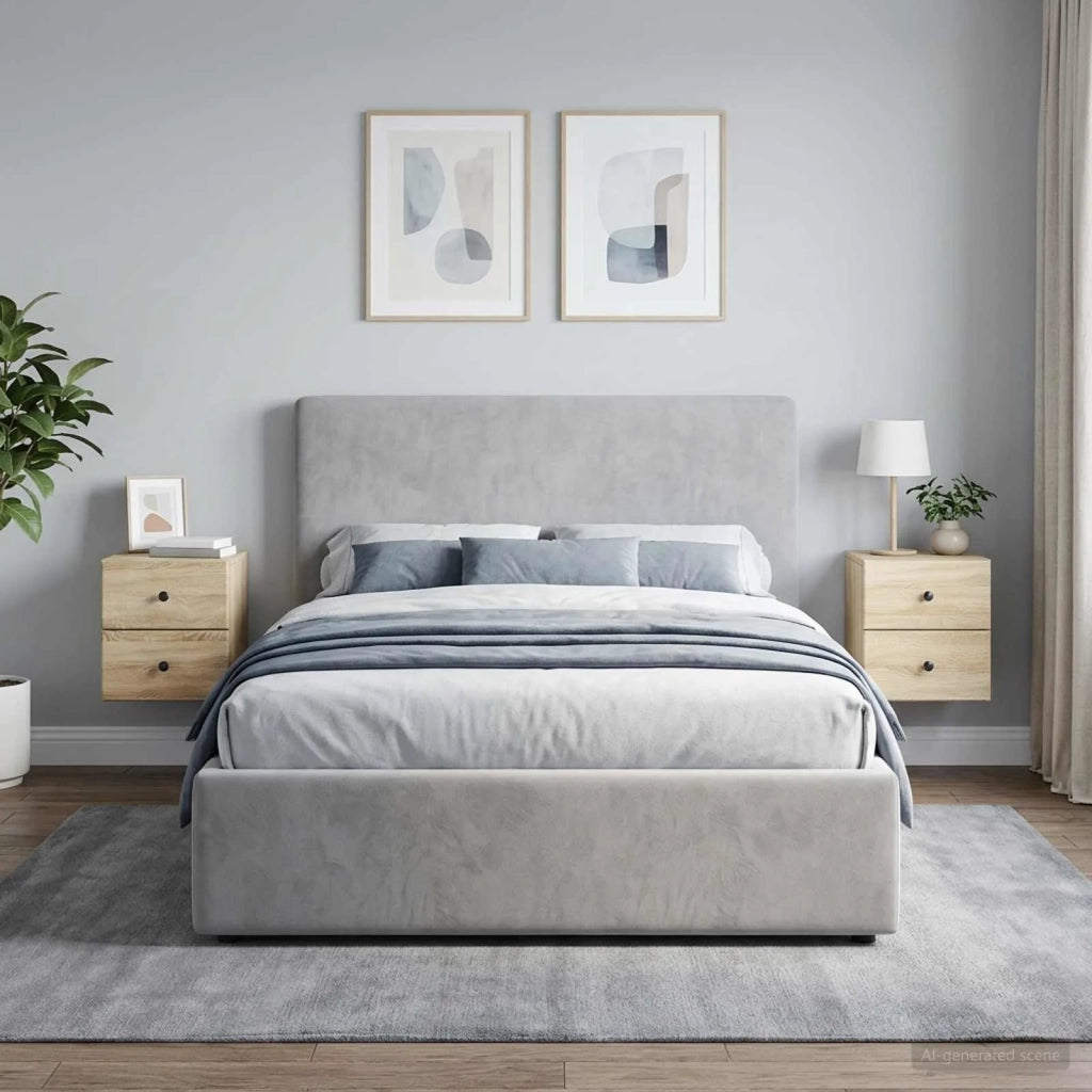 Mobiletto da notte a muro 2 pcs Rovere Sonoma 34,5 x 33 x 40 cm 899150