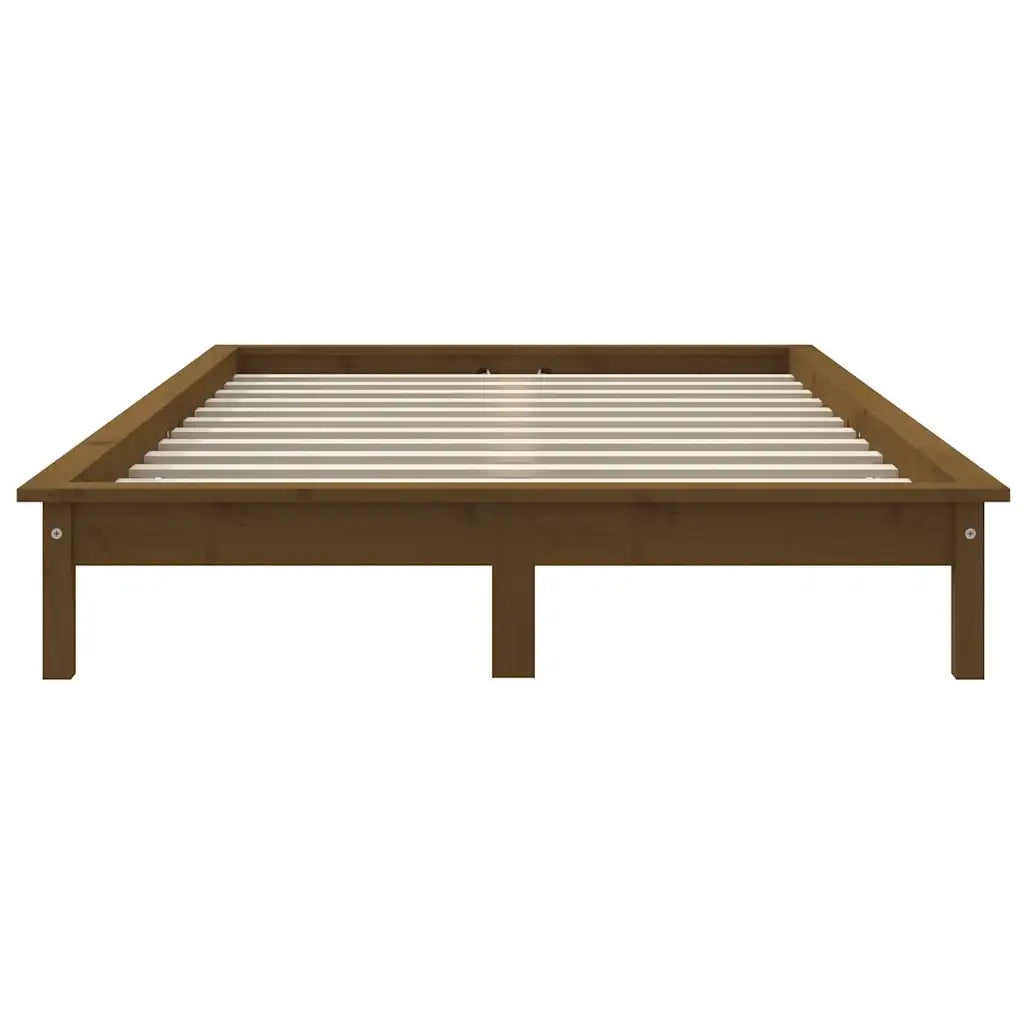 Giroletto Miele 140x190 cm in Legno Massello di Pino cod mxl 61899